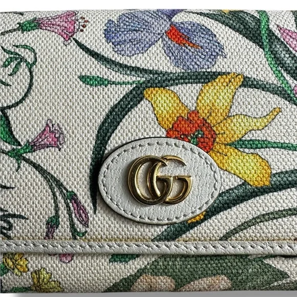 Gucci Floral Canvas Limited Edition Wallet - Picture 5 of 14